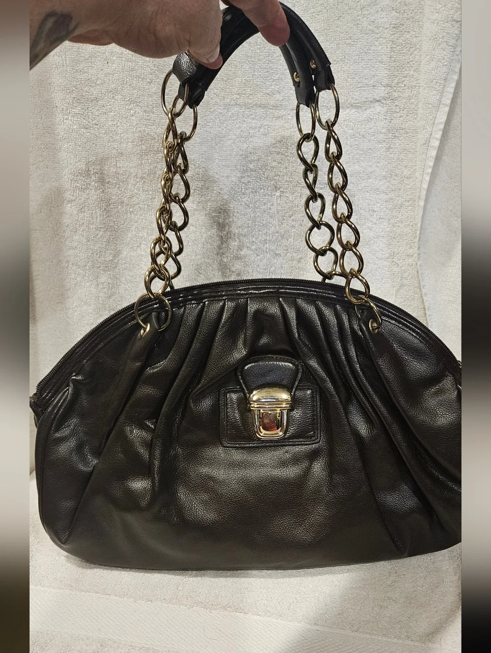 METRO 7 DARK BROWN PURSE